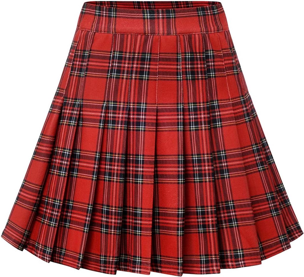 Rimpelrok schattig mini meisjes tartan school rok skater tennis rok