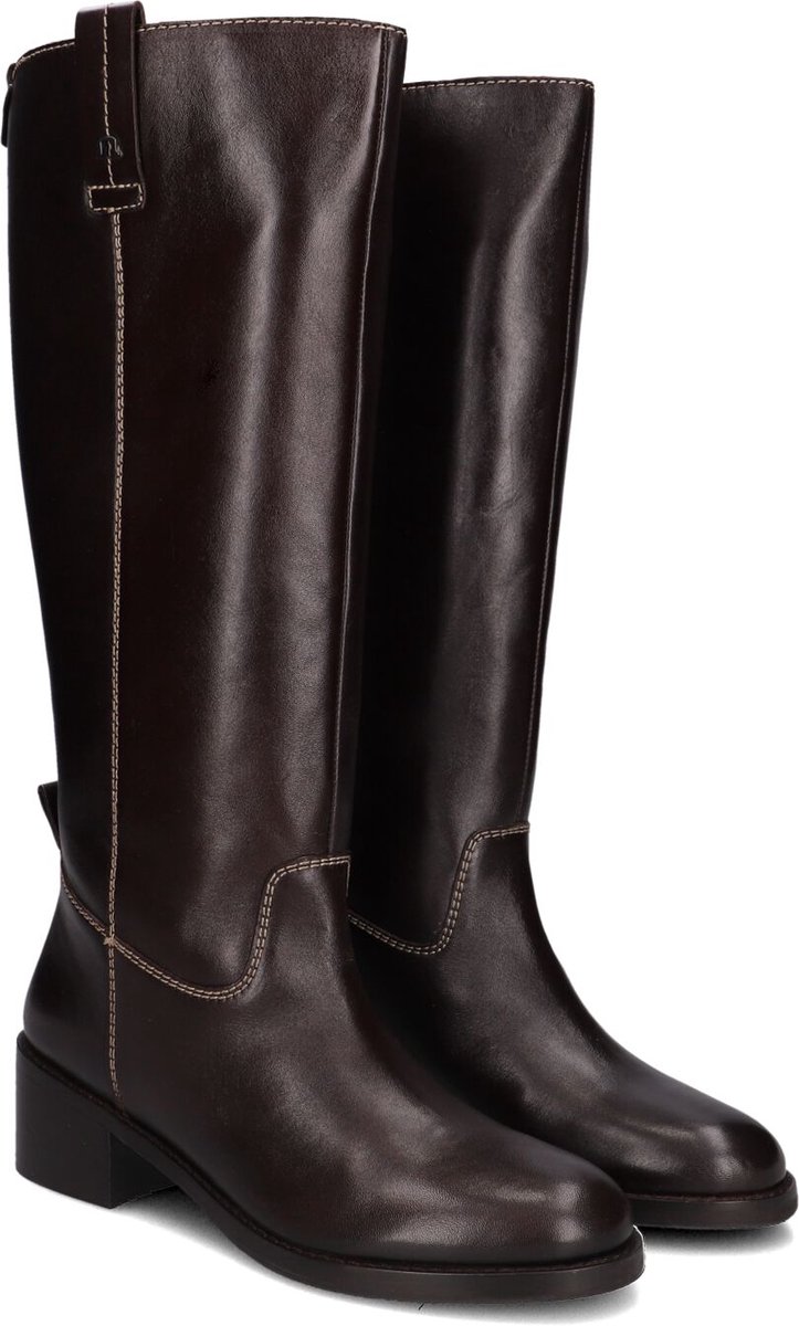 Maruti Percy Laarzen - Leer - Dames - Bruin - Maat 41