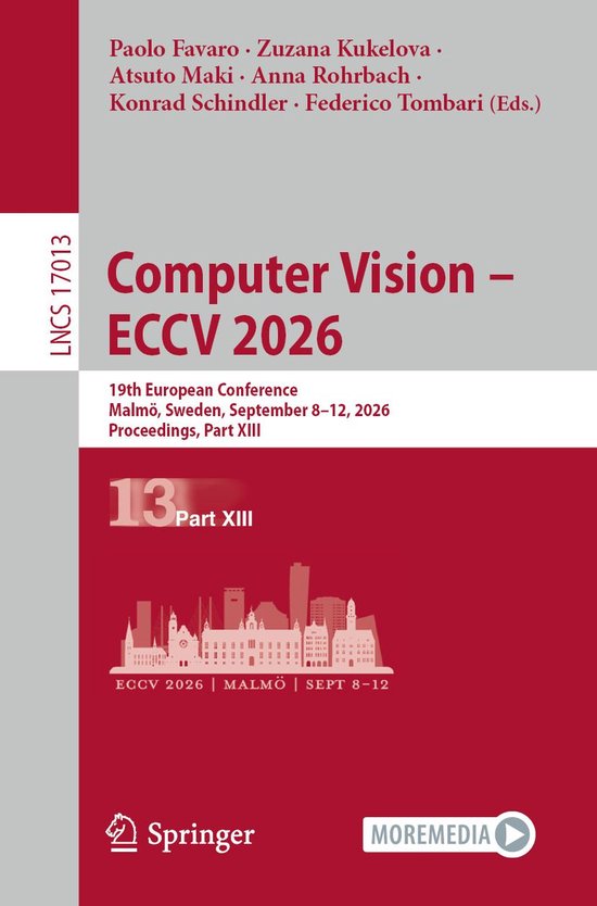 Springer Nature Proceedings Computer Science 13 - Computer Vision – ECCV 2026