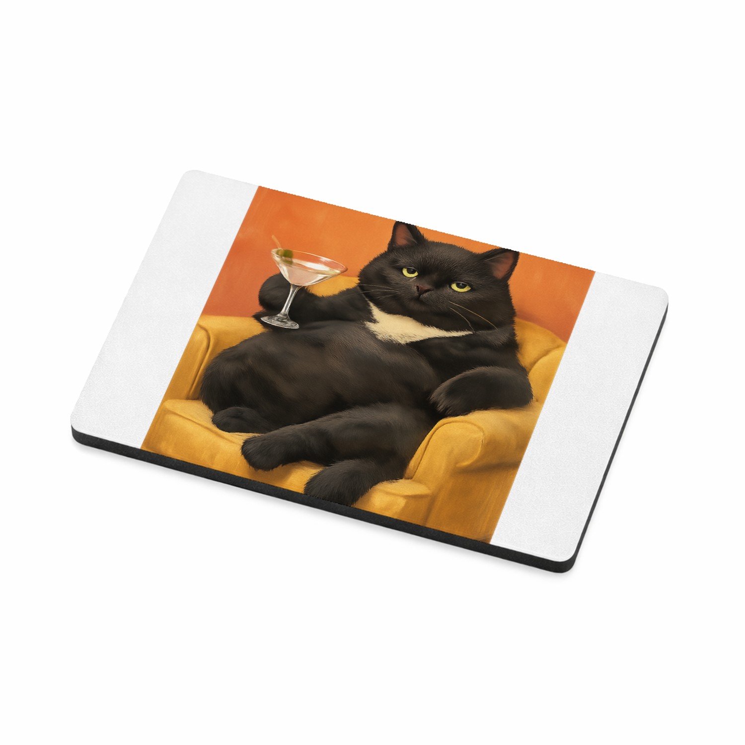 Mr Cadeautjes MDF magnetische fotolijst 7,5 x 5 - design Galerie van exotische huisdieren met chique attitude | cadeau Wit