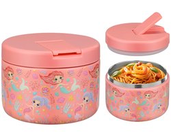 Warmhoudcontainer - 350 ml - RVS - Roze