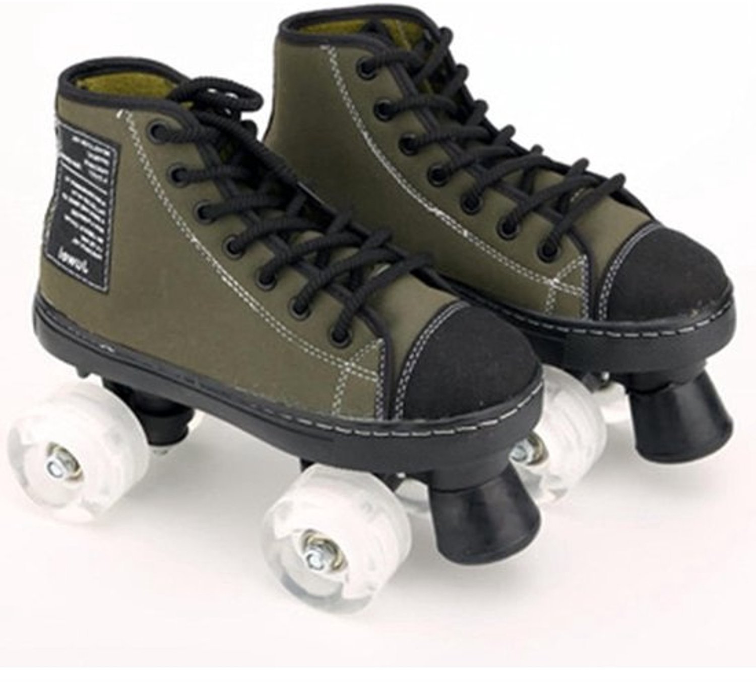 Klassieke rolschaatsen Dubbele rij wielen Recreatief sporten Steunkolom voor beginners – C