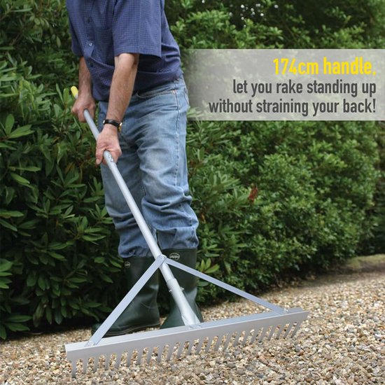 Landschapshark - 24 tanden - 174 cm aluminium steel — afbeelding 5