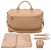 Luiertas - Diaper bag - Rugzak - Verzorgingstas - Buggy - Kinderwagen - Schoudertas - Laptoptas - Reistas handbagage - Werktas - Organizer - Verschoonmatje - Flessenhouder baby - Kolftas moedermelk - Baby - Kraam cadeau - Baby cadeau