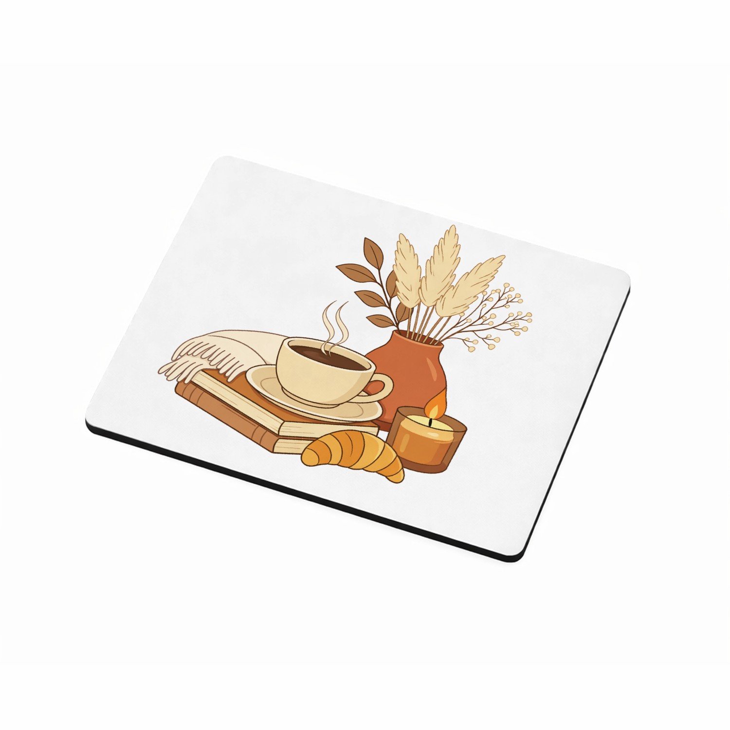 Mr Cadeautjes MDF magnetische fotolijst 9 x 7 - design Een minimalistische woontekstprint met een zachte, bemoedige | cadeau Wit