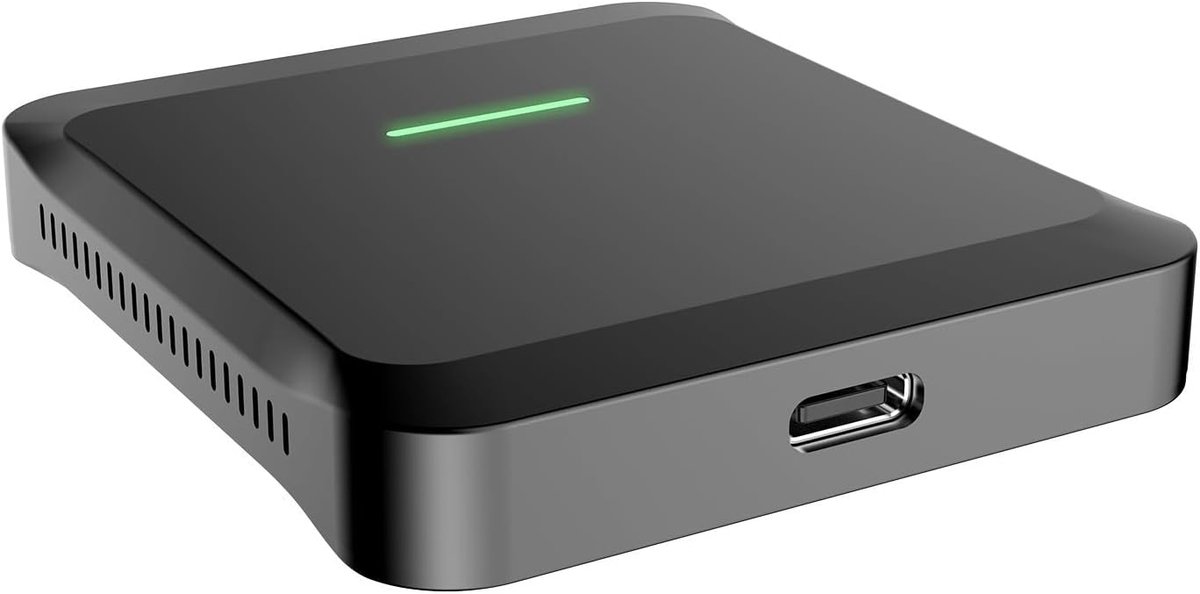 Draadloos geschikt voor CARPLAY Adapter, voor ANDROID Auto AI Box geschikt voor Bedrade Auto's, Play Smart Box geschikt voor ANDROID 13,4GB+32GB, voor AIRPLAY Cast