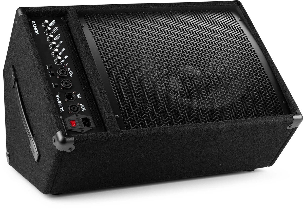 Vonyx SL12MA stage monitor - Actieve speaker met Bluetooth - 600W - 12 inch