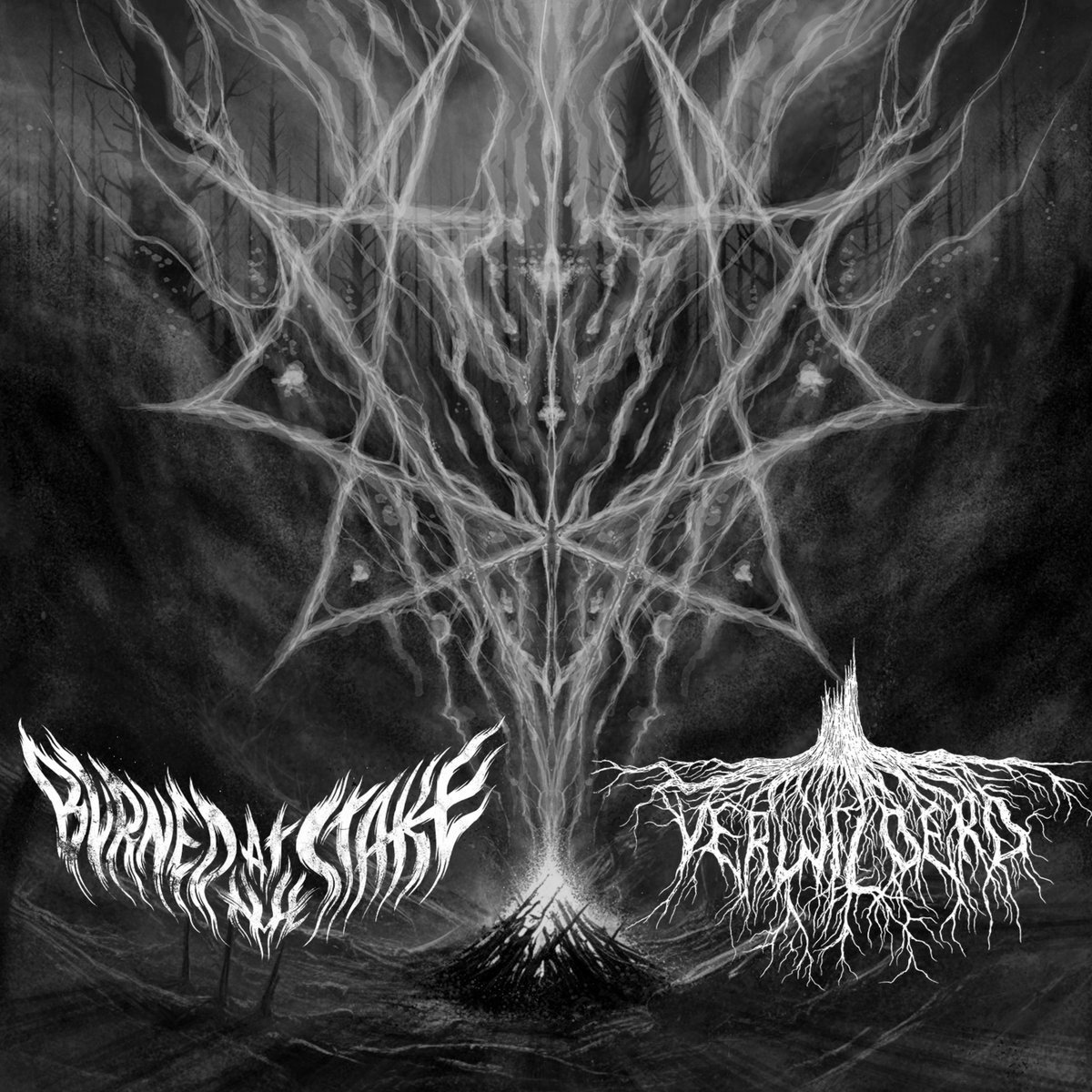 Verwilderd & Burned At The Stake - Pyre: Desolation (CD)