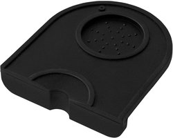 Non-slip Tamping Mat voor Koffietampers met Portafilter Houder - Silicone Keukenmat, Vaatwasmachinebestendig en Perfect voor Thuis en Café Baristas