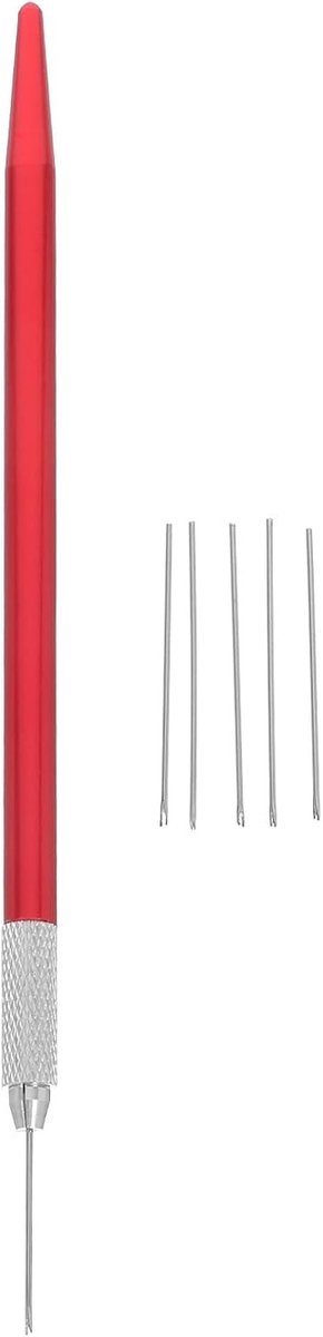 Doll Hair Rooting Kit met Handvat, Duurzame Haarclips voor DIY Haarvervanging, Herstel van Dun Haar en Poppenhaar, Geschikt voor Beginners en Professionals