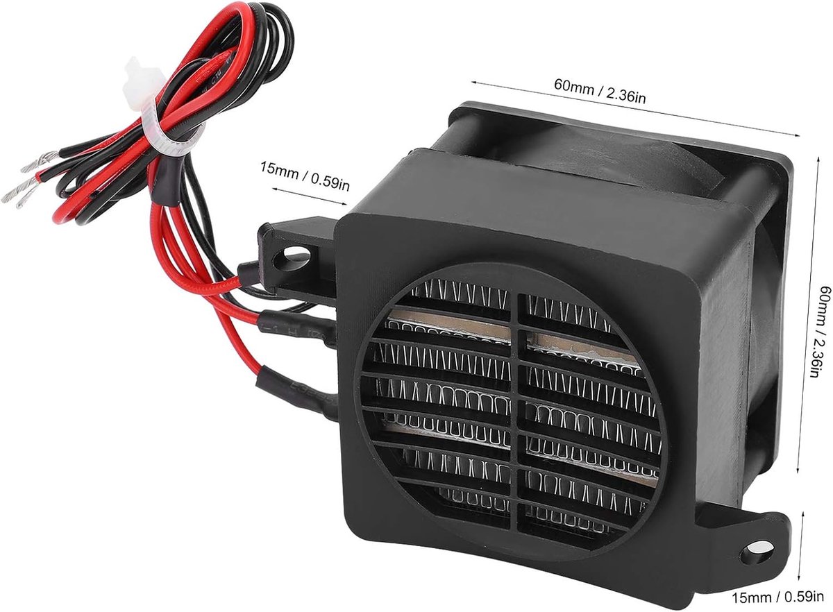 PTC Autoverwarmer - 220V 300W Elektrische Keramische Verwarmer Met Ventilator - Geschikt Voor Airconditioner Luchtbevochtiger