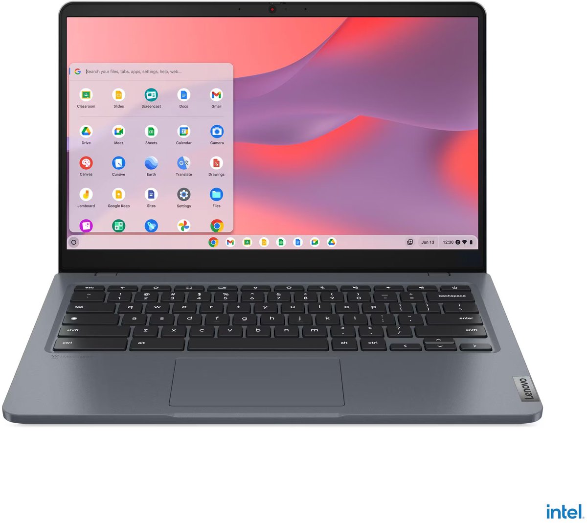 Lenovo 14e Chromebook Gen3 - 14-inch Full-HD - Intel N100 - 8GB - 128GB eMMC - Chrome OS