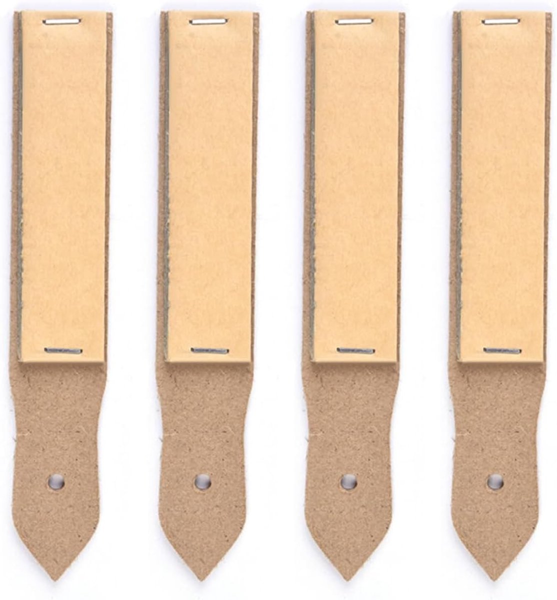 Set van 4 Glazen Potloodslijpers voor Teken- en Schilderprojecten - Onmisbare Accessoires voor Kunstenaars en Studenten, Inclusief Teken- en Schildermaterialen