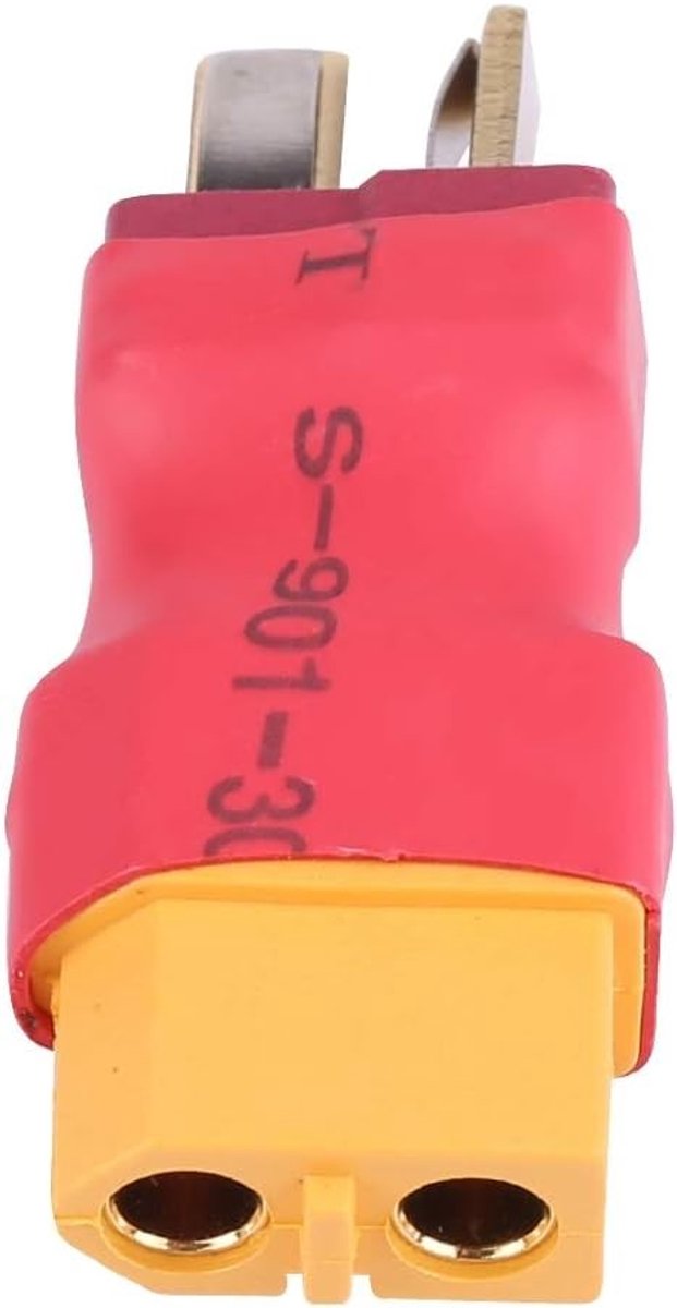 XT60 Female naar T Dean Male Plug Connector, RC Adapter voor Modelvliegtuig Accu en ESC Lader met Betrouwbare Prestaties