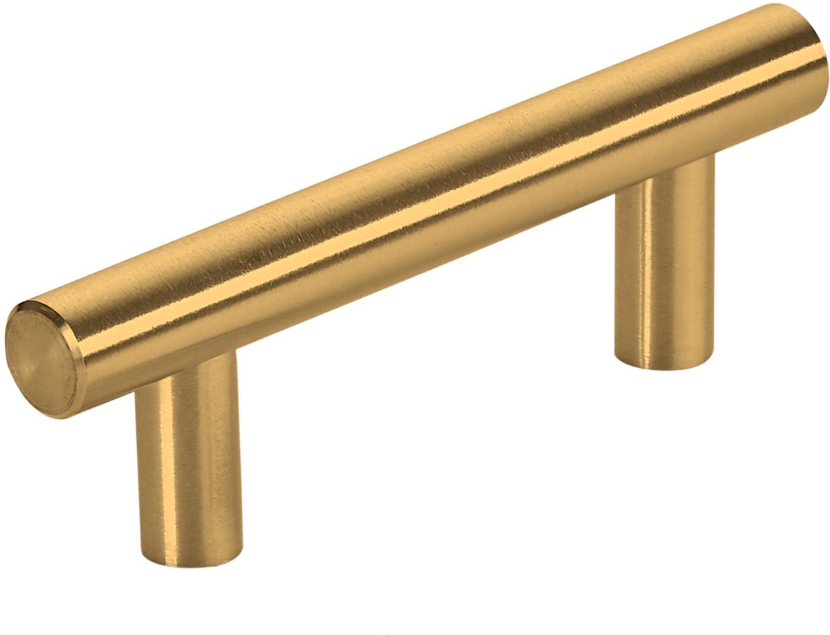 SOTECH Meubelgreep G17 boorafstand 64 mm RVS SS201 goudkleurig gegalvaniseerd