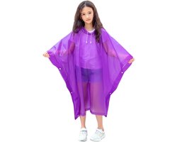 Waterdichte Kinderjas voor Jongens en Meisjes, Lichtgewicht Winddichte Regenjas met Capuchon voor Buitenactiviteiten en Avonturen