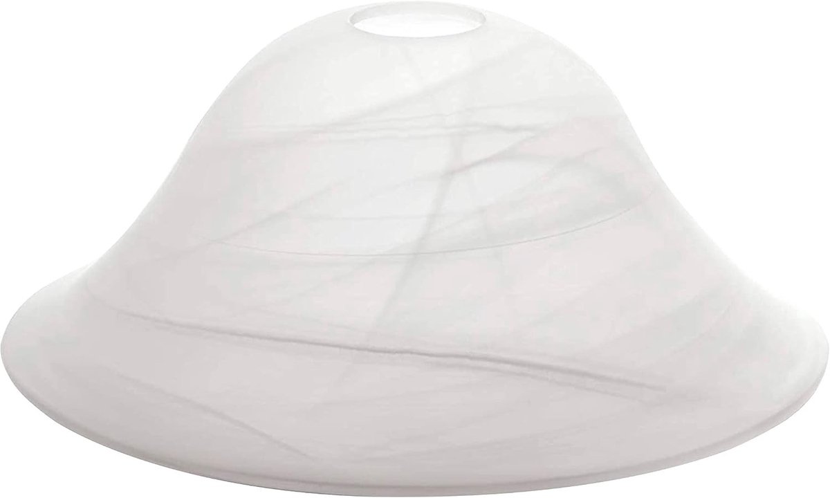 Lampenkap - Albast - Ø 270 mm - Glazen Vervangglas - Voor E27 Fitting