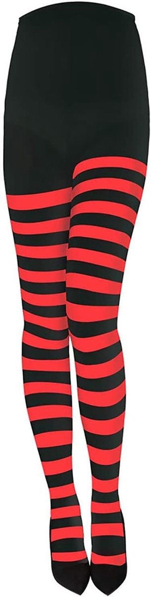 Halloween en Kerst Striped Tights voor Vrouwen - Volledige Voet, Hoge Taille, Lange Leggings en Kousen voor Feestelijke Gelegenheden