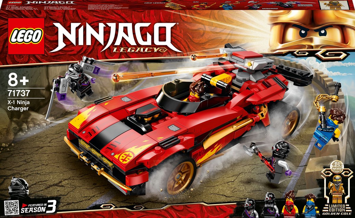 Bol.com LEGO NINJAGO X-1 Ninja Charger 71737 aanbieding