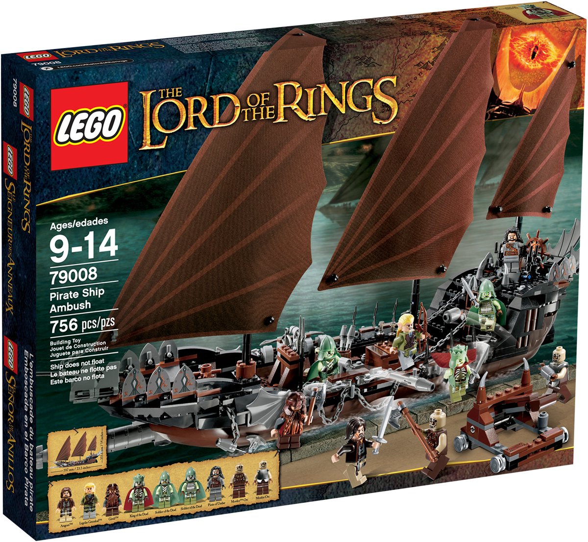 Aan de oever van Minas Tirith wachten Sauron's Mordor Orks op hun bondgenoten die eraan komen op een piratenschip. Maar het gaat anders dan ze verwacht hadden. Leg het schip die van hun, gooi het anke