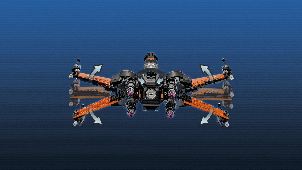 LEGO Star Wars Poe's X-Wing Fighter 75102 — afbeelding 3