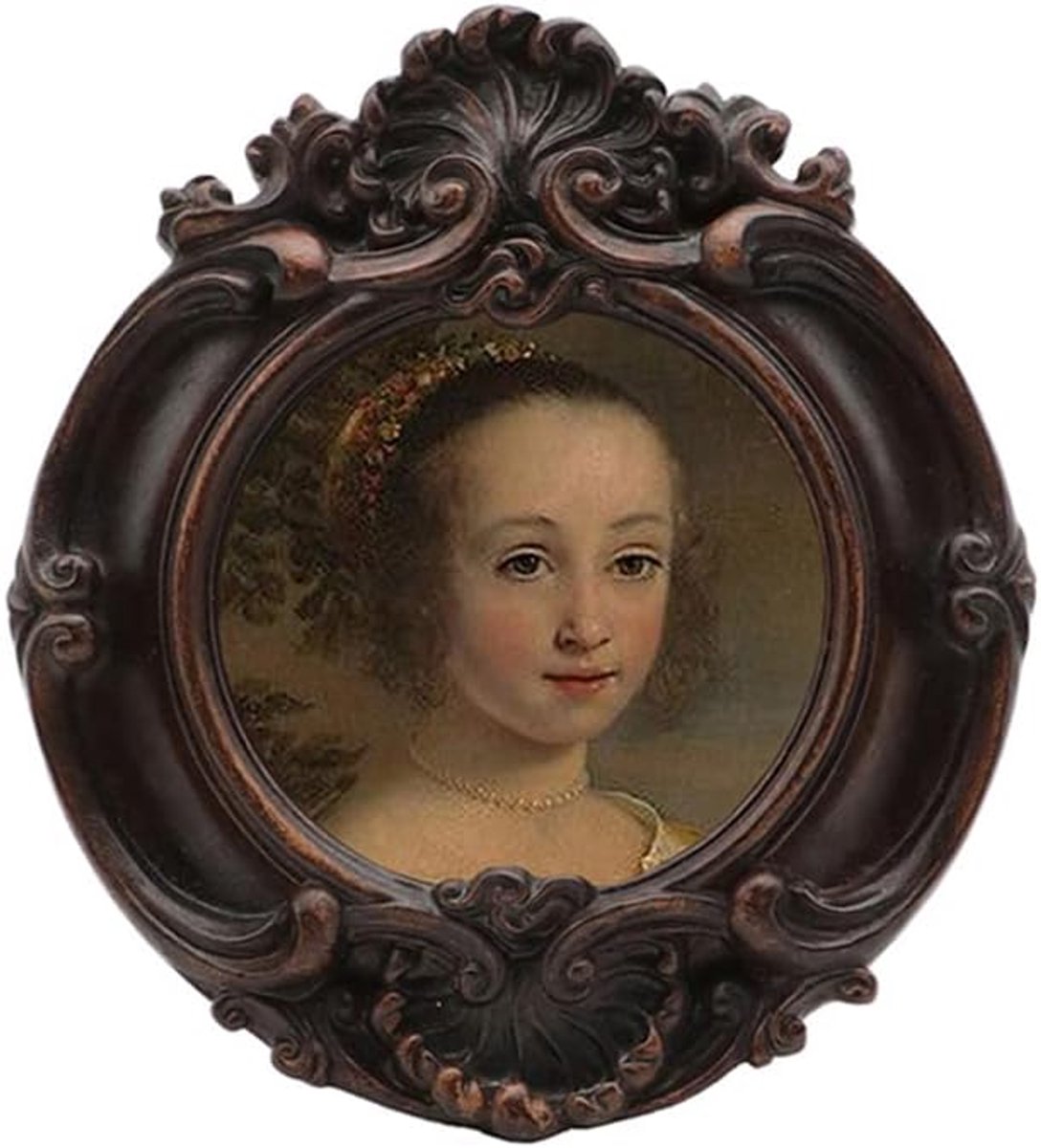 Fotolijst - Set van 3 - Vintage - Handgemaakt - Bruin