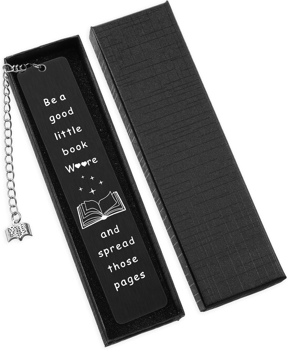 Grappige metalen boekenleggers voor vrouwen en boekenliefhebbers, ideaal als cadeau voor verjaardagen, Kerst en Valentijnsdag