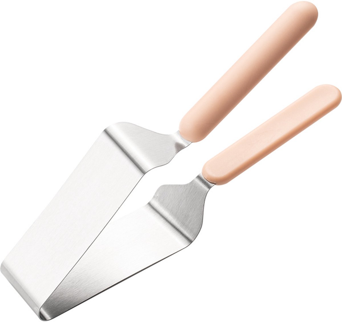 Taartklemmen - Taartsnijgereedschap - Driehoekige taartverdeler - Precisie taartsnijder, Taartsnijtang van roestvrij staal - Taartsnijtang