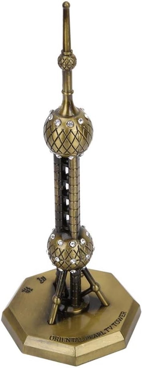 Uniek Model van de Oriental Pearl Tower, Galvanized Vakmanschap, Perfecte Toeristen Souvenir en Decoratie