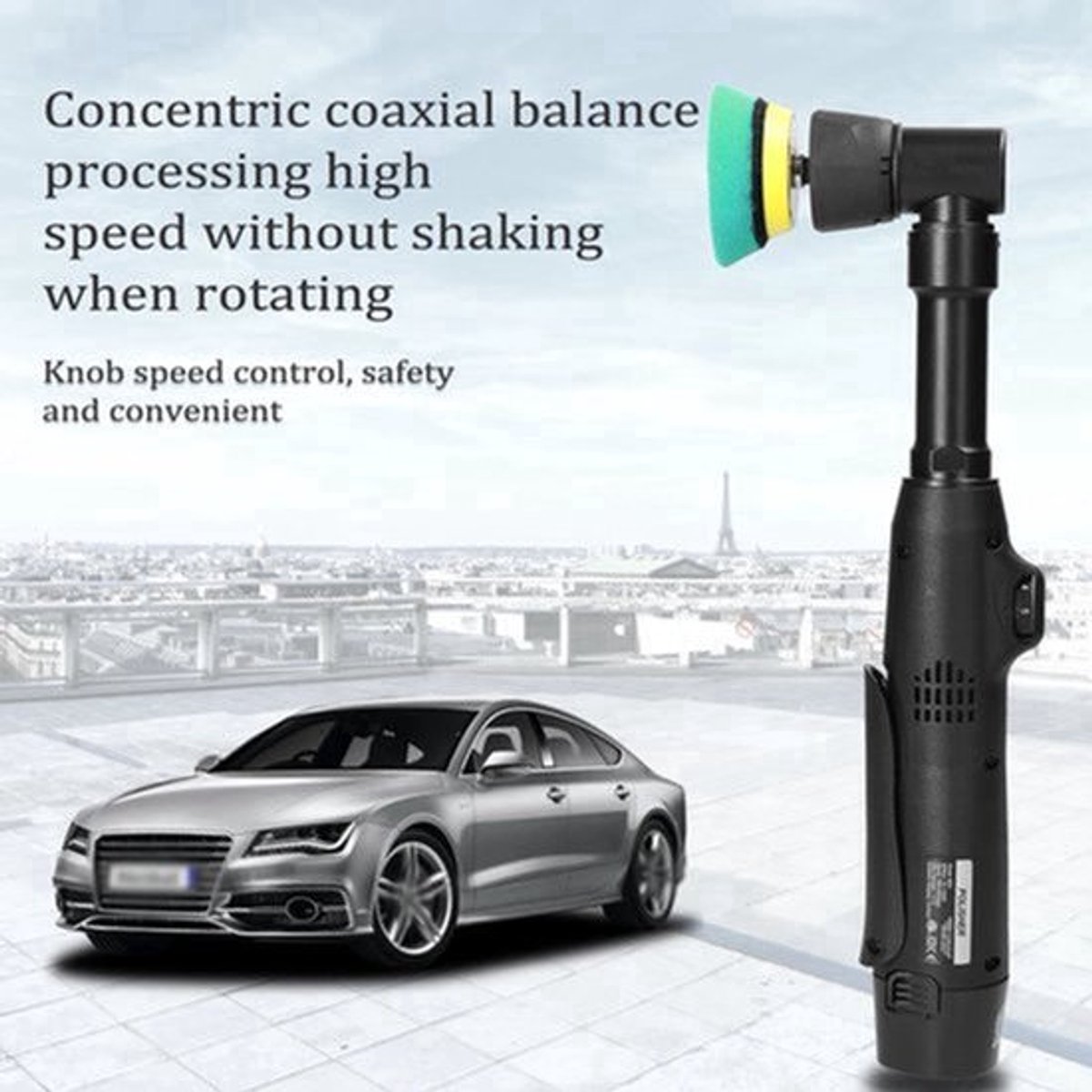 Polijstmachine - Poetsmachine - Polijstschijven - Polijstmachine Auto - Elektrische - Draagbare - Oplaadbare Auto Polijst - en Waxmachine met Accessoires