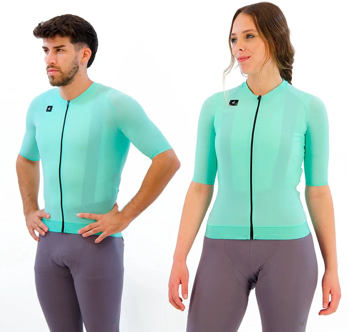 Gobik Cx Solid Korte Mouw Wielertrui Groen 2XL