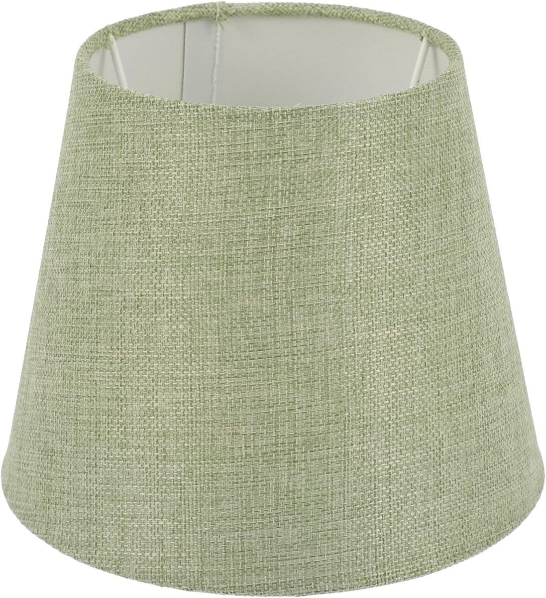 Handgemaakte groene stoffen lampenkap voor tafellamp en vloerlamp - Modern design E14 geschikt