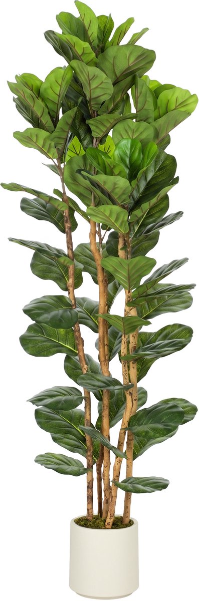 HOMCOM Artificial Plants-Kunststoff-55L x 55B x 180H cm-Grün