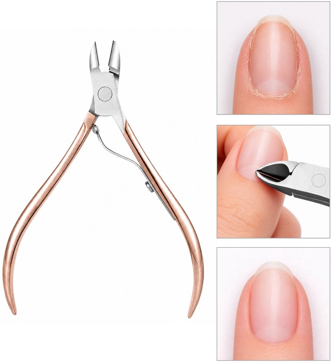 Goodbitz - Nagelriemknipper - Nagelriem knipper - Cuticle trimmer - Nagelriemtang - Nagelriem trimmer - Cuticle remover - Cuticle nipper - Manicure tools