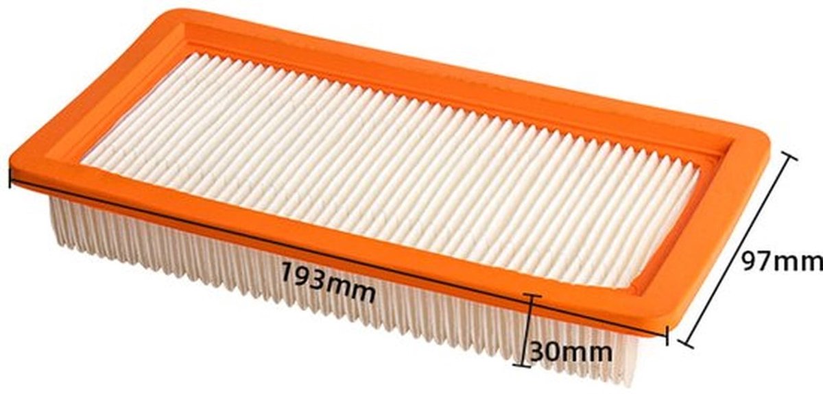 Filter, robotstofzuiger accessoires, geschikt voor DS5500 DS6000 DS5600 DS5800, set van 4