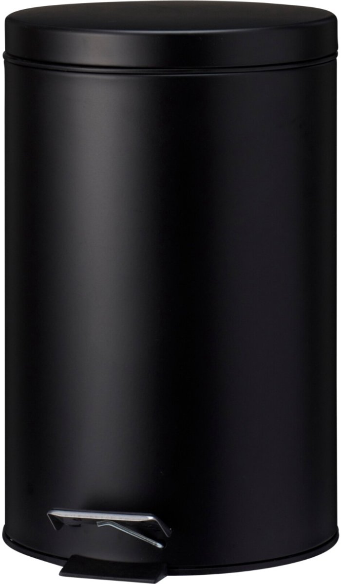 Afvalbak 12 liter, zwart