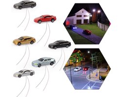 Verlichte modelauto's 1:150N met 12V LED-lampen voor modelbo