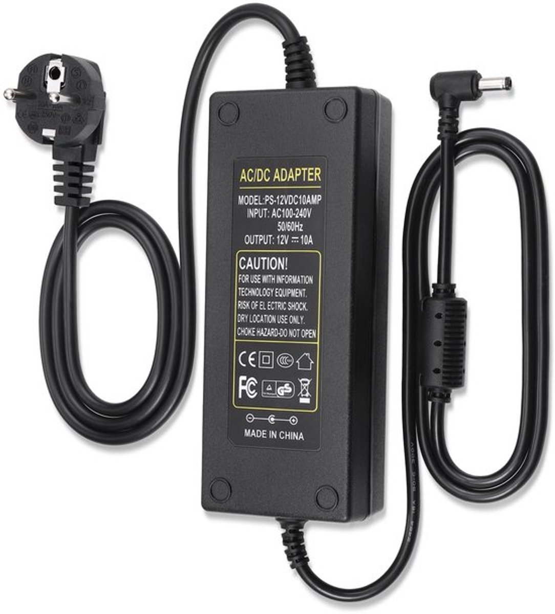 Allecto - 12V Voedingsadapter - 120w DC Spanningsomvormer - Compact en krachtig