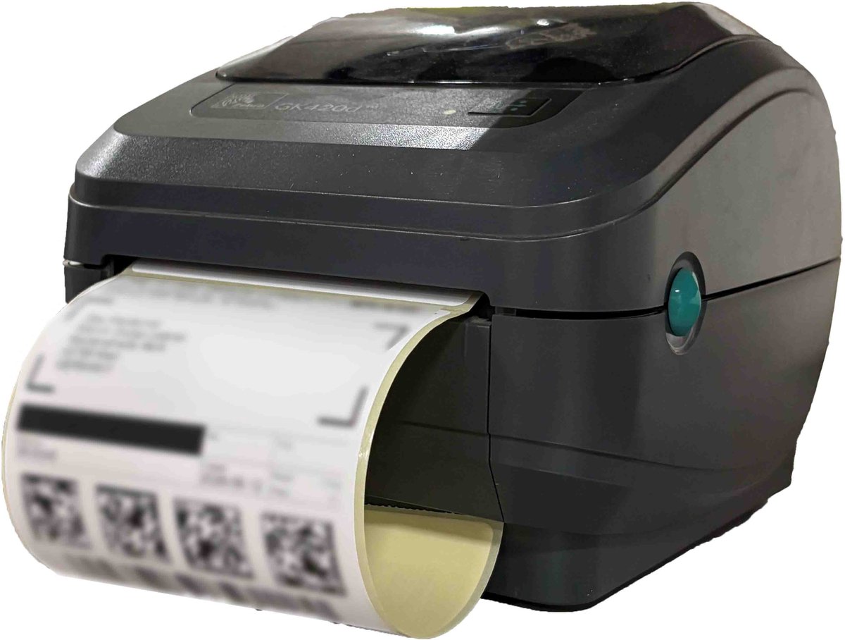 300x Zebra labels 100x150mm