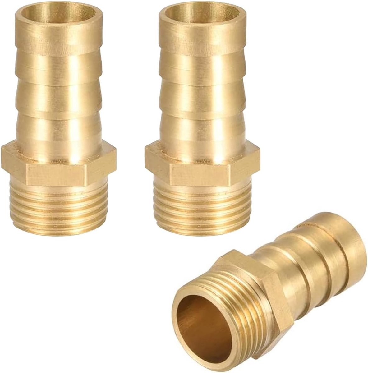 Adapter voor Messing Buizen met 10mm Diameter en G1/4 Draad voor Slangen en Aansluitingen