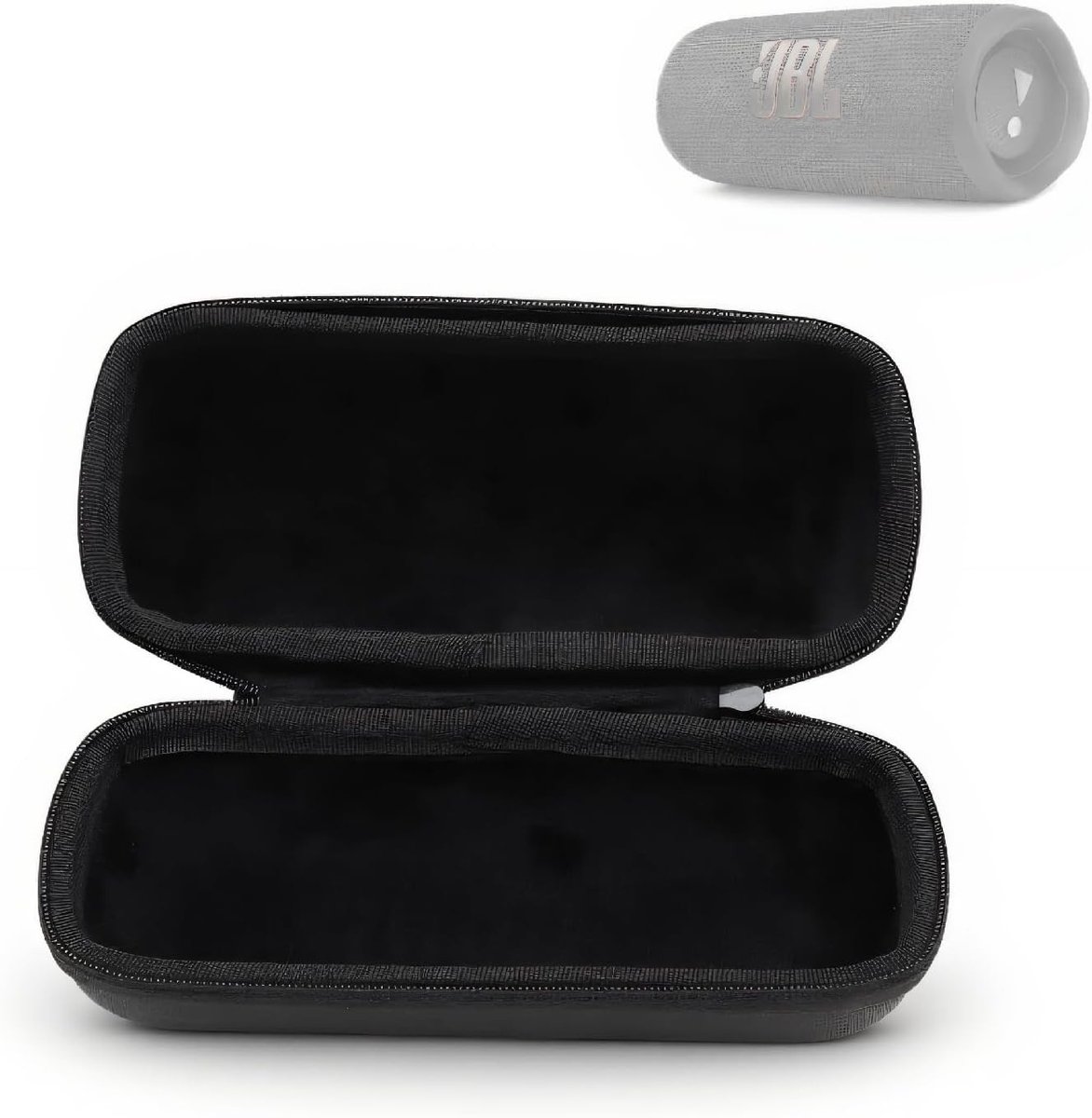Draagtas voor Draadloze Speakers, Waterdichte en Schokbestendige Opbergtas voor Flip 6 en Flip 5 met Rits en Harde Bescherming