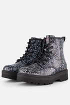 Skechers Gravlen Hi Doodle Down Veterboots zwart - Maat 31