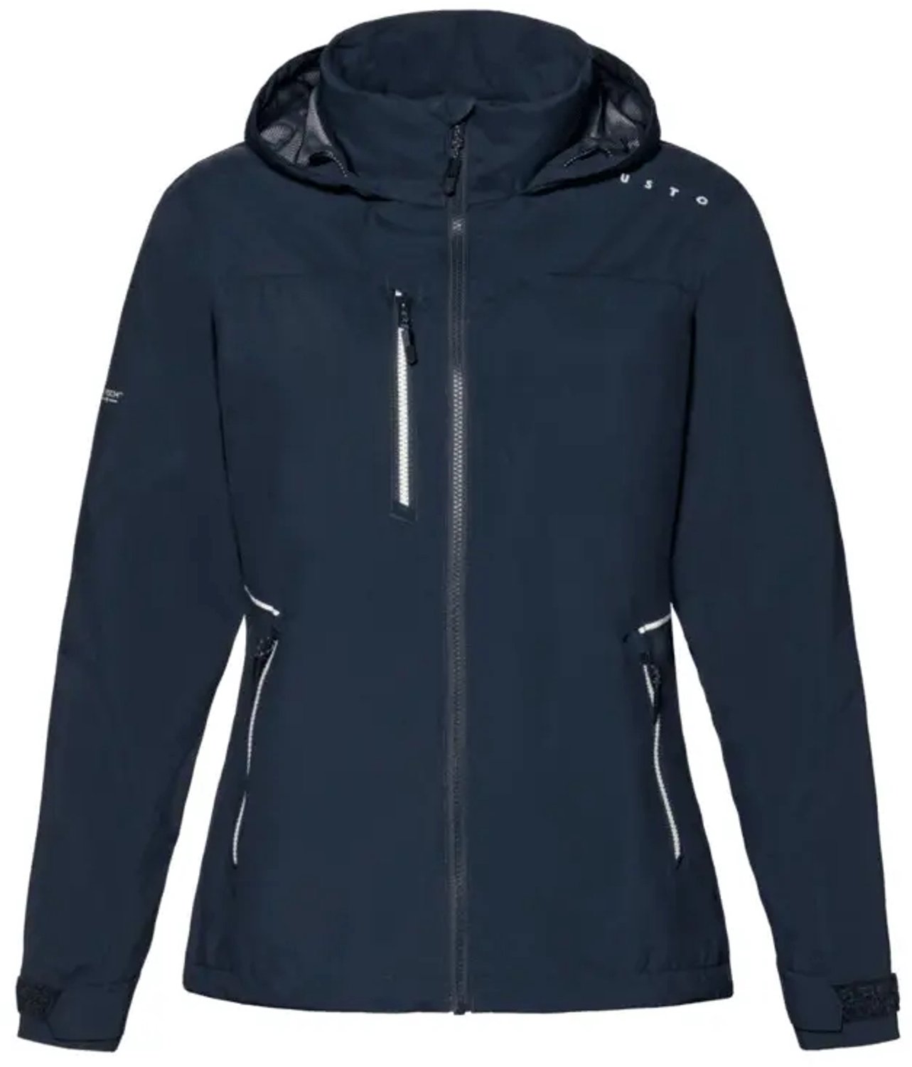 Waterdicht damesjack met capuchon Musto Evo Crew Blauw