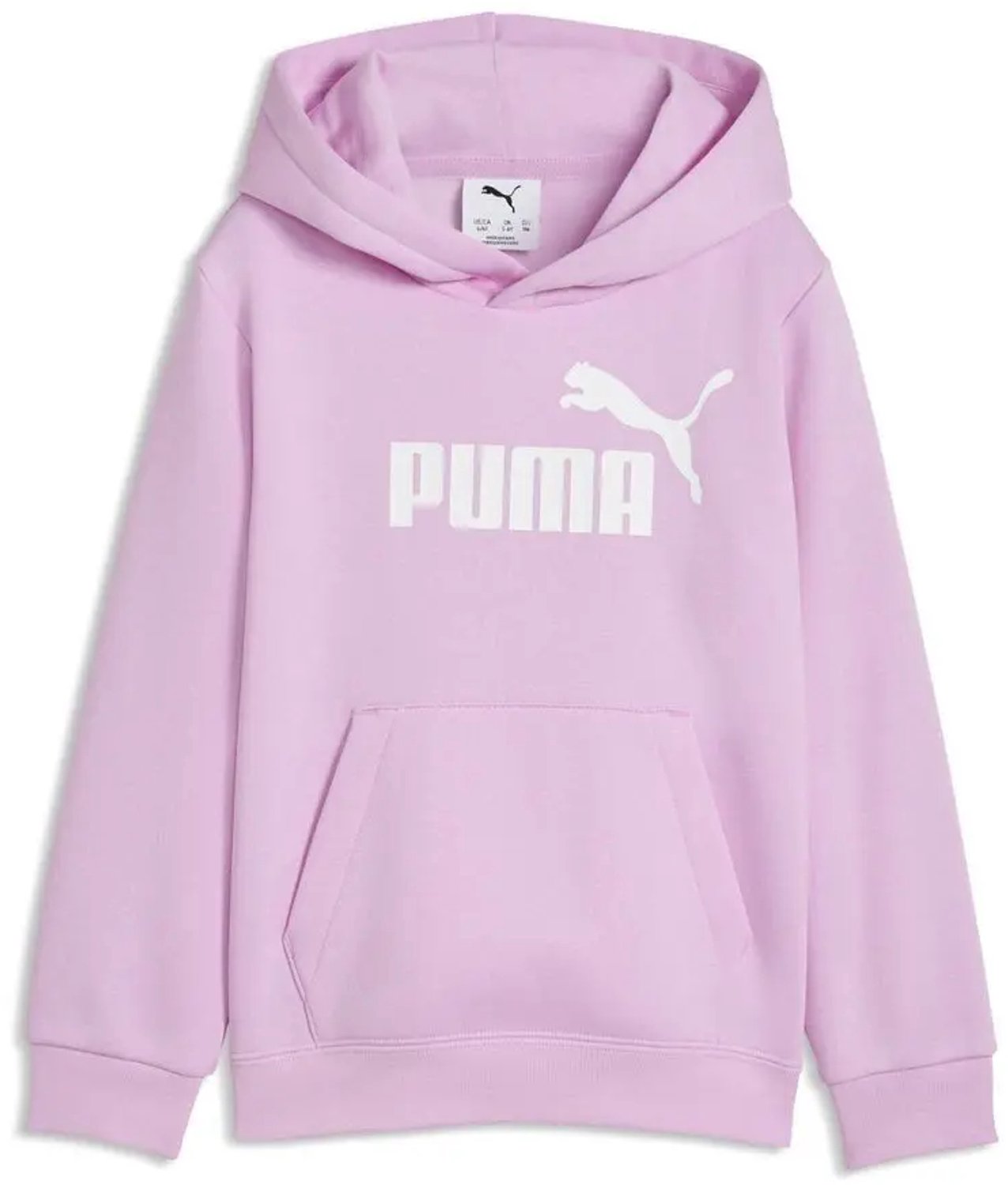 Geribbelde Muts Sweatshirt voor Kinderen Puma No. 1 Logo Roze