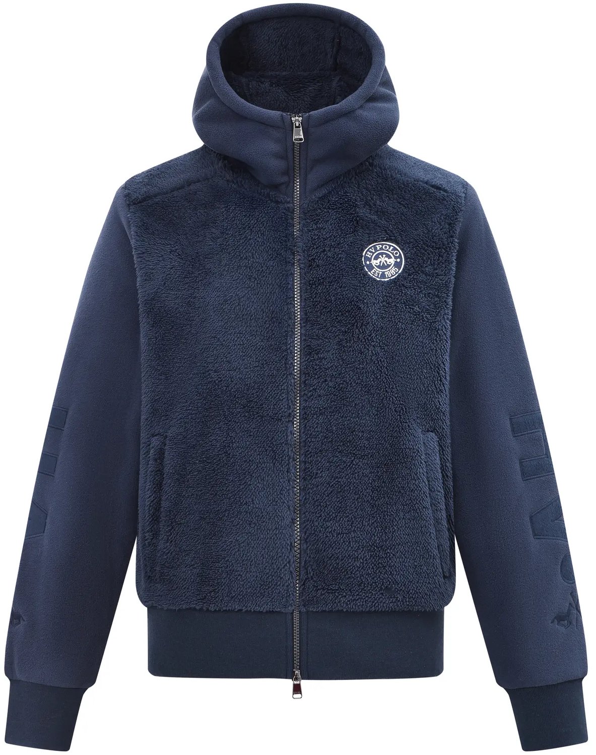 Dames fleece met capuchon HV Polo HVPRoyce Blauw