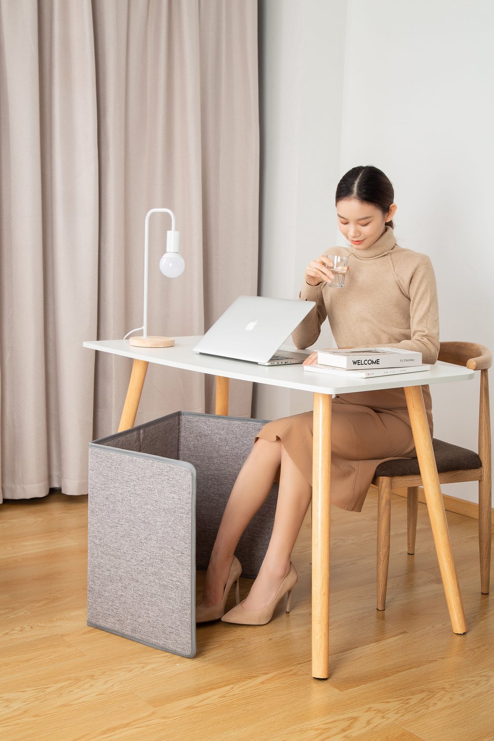 Opvouwbare - Infrarood verwarming paneel XL 130cm x 50cm - 200W Portable warmer – foto 7