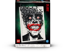 LEGO DC Batman The Joker Muurdecoratie in Stripboekstijl Bouwpakket voor Volwassenen 67012