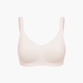 cfab - Naadloze compacte push-up bh - Zandkleur - 2XL - BH Zonder Beugel Voorgevormd - Ondergoed - Naadlos