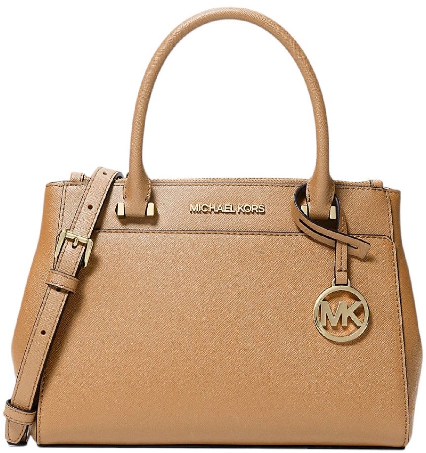 Michael Kors Gibson - Handtas - Leer - Verstelbare draagriem - Handvat aan de bovenzijde