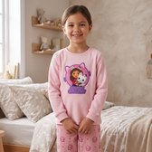 Gabby's Dollhouse Coral-Fleece Pyjama - Maat 122/128 - Roze